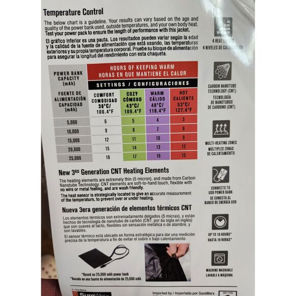 Pioneer Heated Softshell Jacket | Men's size 3XL | Black - Picture 6 of 11